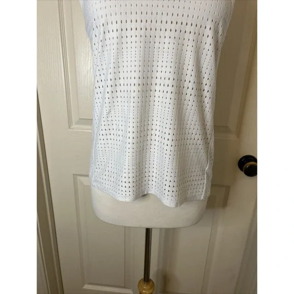 Athleta tank women's size small gray racer back - Picture 4 of 15